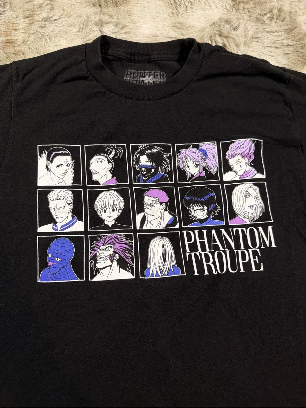 Phantom Troupe Graphic Short Sleeve Tee - Black